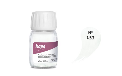 Farba do skóry naturalnej i syntetycznej - Kaps