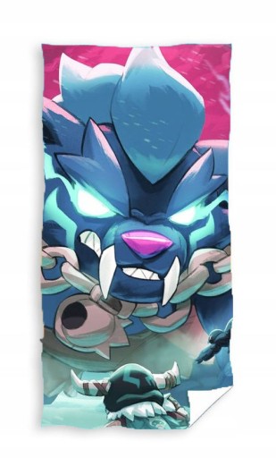 SUPERCIENKIE WŁÓKNO RĘCZNIK PLAŻOWY KĄPIELOWY PLAŻOWY 70X140 BRAWL STARS