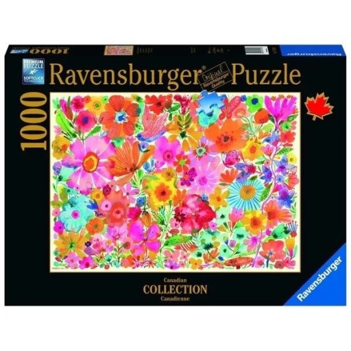 RAVENSBURGER PUZZLE 2D 1000 ELEMENTÓW: KWITNĄCE PIĘKNOŚCI 17470