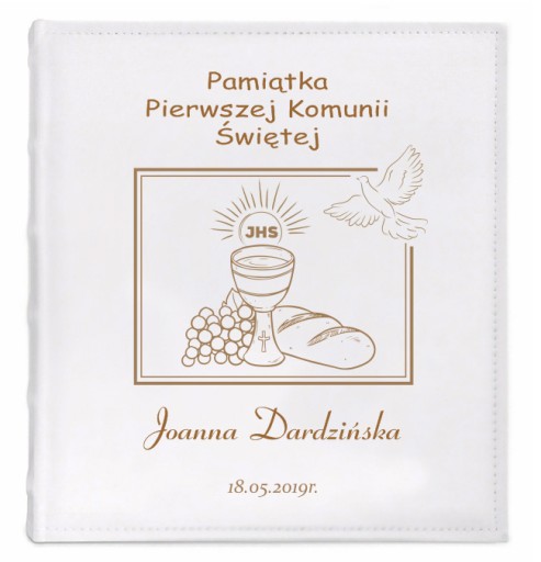 Album na zdjęcia Pierwsza Komunia PERSONALIZOWANY