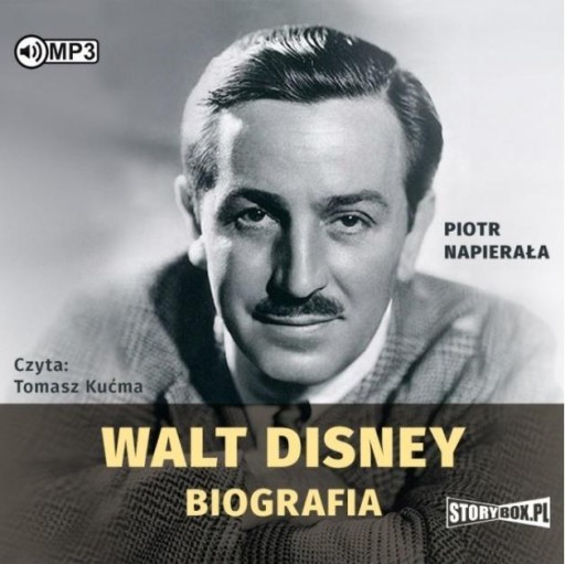 WALT DISNEY. BIOGRAFIA AUDIOBOOK, PIOTR NAPIERAŁA