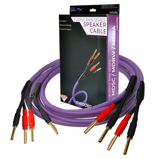 MELODIKA MDSC4040 PURPLE RAIN KABLE GŁOŚNIKOWE OFC 4N 2x4mm2 4m PARA