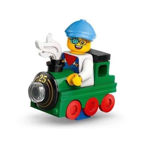 LEGO Minifigurka kolekcjonerska #7104 Train Kid - Chłopiec w pociągu