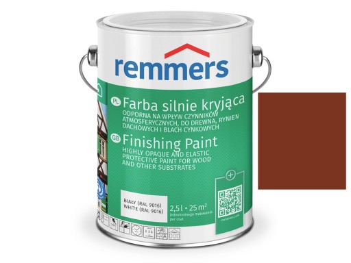 Remmers Deckfarbe farba drewna 10L ORZECH