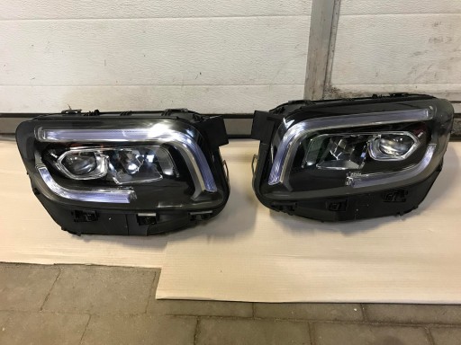 MERCEDES GLB X247 247 A247 LAMPA LAMPY REFLEKTORY PERFORMANCE PRZÓD EU KMPL