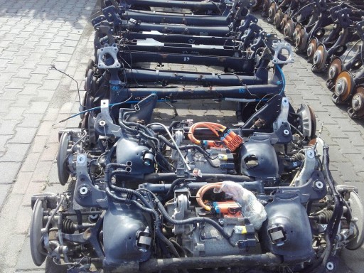 CITROEN C4 II TYLNA OS BELKA ELEKTRYCZNY RECZNY