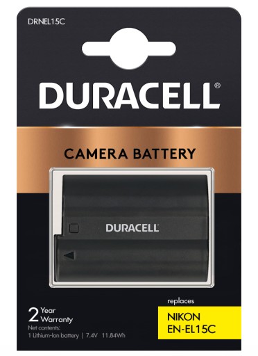 BATERIA AKUMULATOR DURACELL EN-EL15C do Nikon D500 D600 D750 D850 D7500 Z5