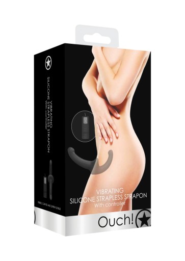 VIBRATING SILICONE STRAPLESS WIBRATOR NA PASKU