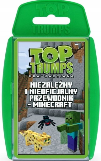MINECRAFT GRA KARCIANA TOP TRUMPS przewodnik