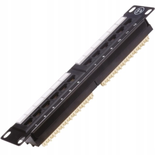 Patch panel patchpanel RACK 10'' 5e 12p 1U UTP