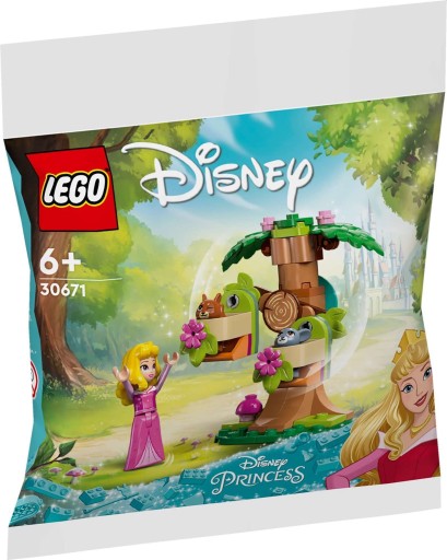 LEGO DISNEY - LEŚNY PLAC ZABAW AURORY POLYBAG NR 30671
