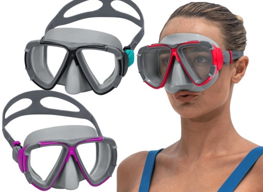 MASKA DO PŁYWANIA NURKOWANIA OKULARY BESTWAY 22052