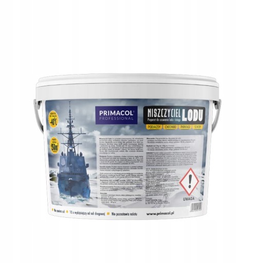 PREPARAT DO ROZTAPIANIA ŚNIEGU LODU PRIMACOL SKUTECZNY 10KG