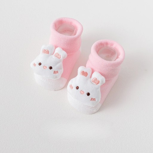 Baby socks Autumn and winter new baby cartoon non-slip toddler socks