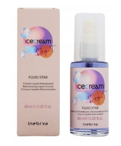 INEBRYA ICE CREAM DRY-T FLUID KRYSZTAŁKI MANGO 60