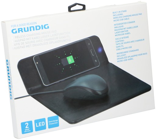 GRUNDIG Podkładka pod mysz z ładowarką indukcyjną