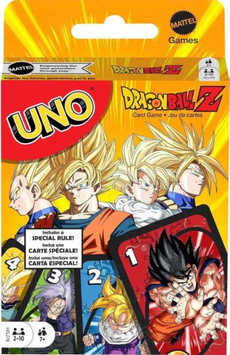 Uno Dragon Ball Z Duża Paczka Goku Vegeta Kart Dragon Ball Gratisy Cashback