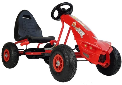 Wielki Sportowy Gokart pompowane koła łożyskowane