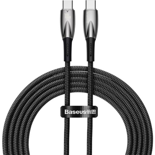 Kabel USB-C do USB-C, Baseus, PD, 100W, przewód 2m