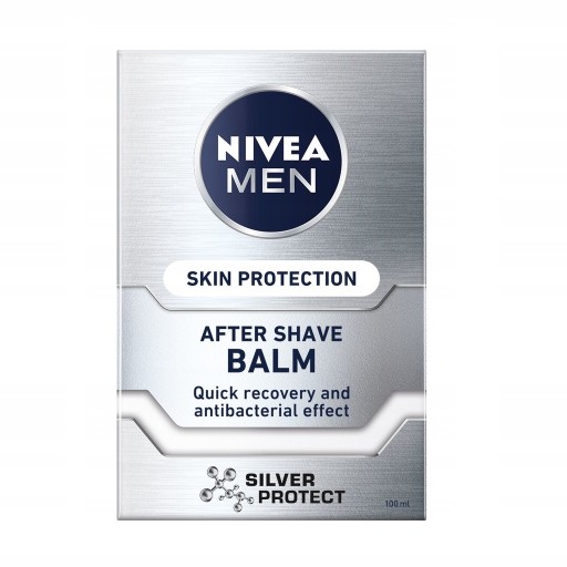 Nivea Men Skin Protection balsam po goleniu Silver Protect 100ml P1