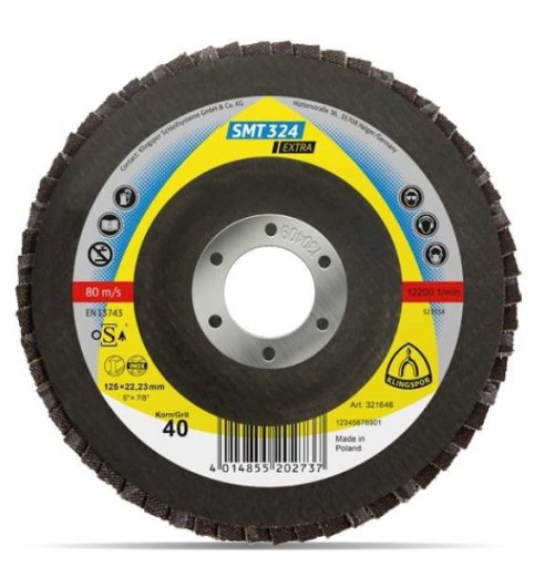 LAMELKA SMT324 GEW 125MM GRANULACJA 80 321514