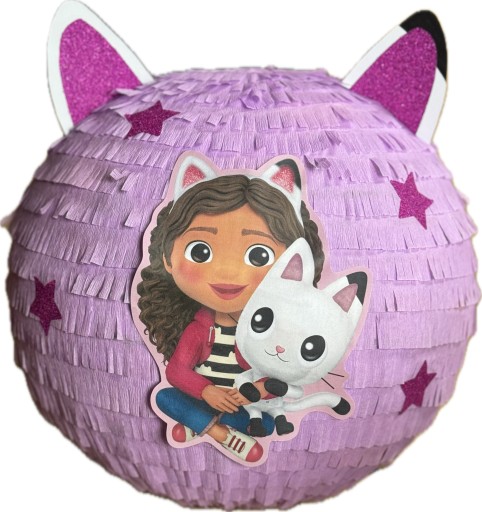 piniata koci domek Gabi kot kotek pinata urodzinowa