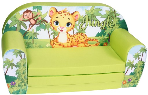 DELSIT rozkładana sofa z pianki dla dziecka