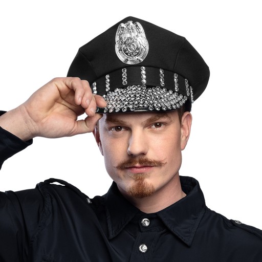 CZAPKA POLICJANT POLICYJNA SEXI