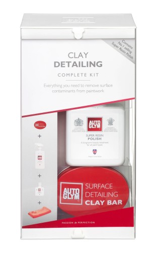 Autoglym Clay Detailing Kit - glinka do lakieru