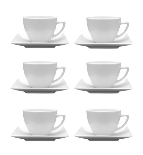 LUBIANA CLASSIC 6x FILIŻANKA 280 ML + SPODEK