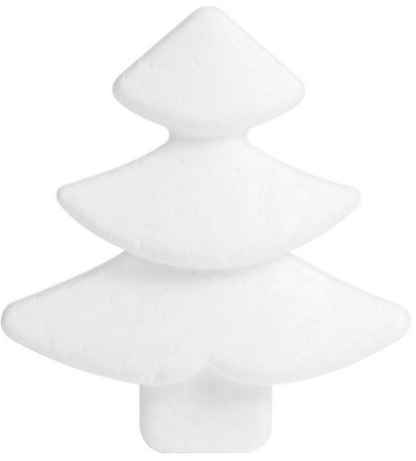 Styropianowy Choinka Leśna 10 cm