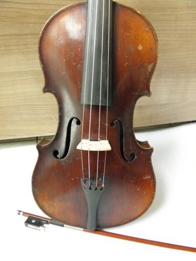 Skrzypce 4/4 Antonius STRADIVARIUS Joseph Guarnerius futerał smyczek manufa