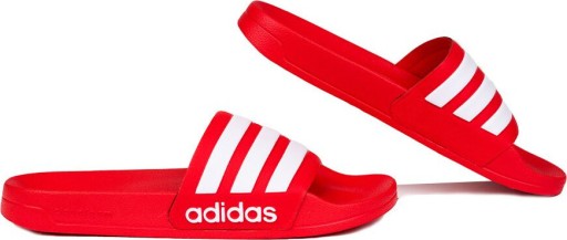 KLAPKI ADIDAS ADILETTE SHOWER SLIDER CZERWONE GZ5923 r 46