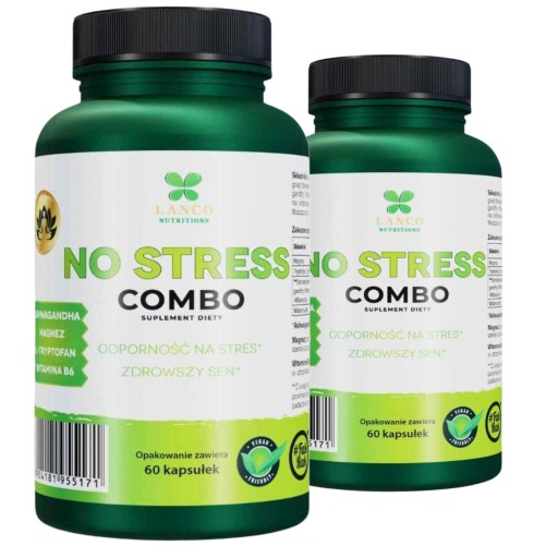 2x Tabletki na USPOKOJENIE naturalny antydepresant