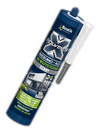 Bostik Klej Uniwersalny do Wszystkiego Uszczelniacz X-Polymer SZARY 290ml