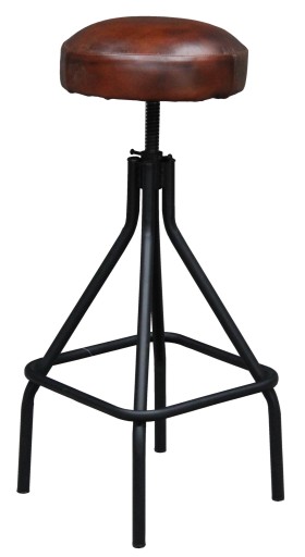 Hoker Barowy Metal Skóra Naturalna Loft VINTAGE
