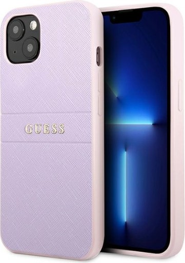 ETUI DO IPHONE 13 MINI GUESS SAFFIANO PLECKI