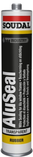 SOUDAL Aluseal Uszczelniacz kauczukowy do szczelin narożnych 310ml