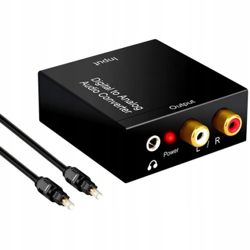 Przetwornik Mozos DAC01 cyfrowo analogowy konwerter dźwięku