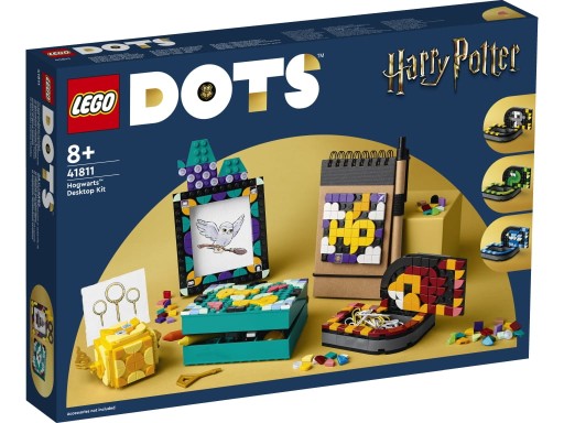 LEGO 41811 DOTS Zestaw na biurko z Hogwartu