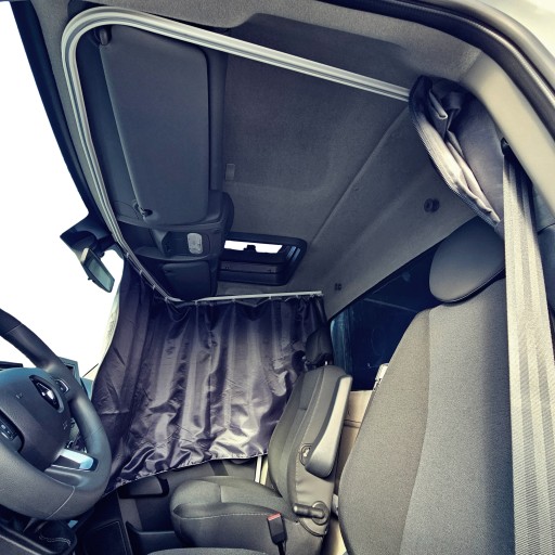 ZASŁONY FIRANY szyna prowadnica RENAULT MASTER BUS
