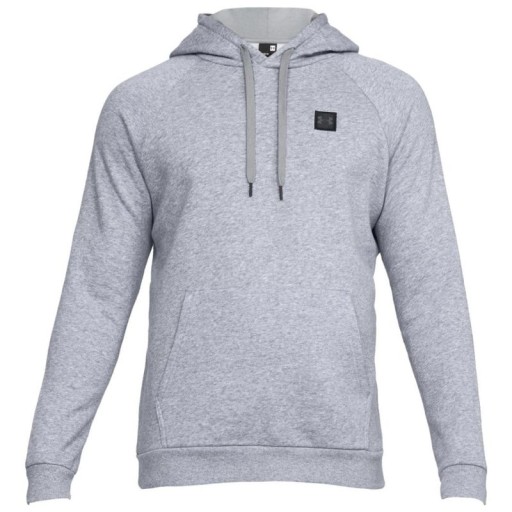 BLUZA UNDER ARMOUR RIVAL FLEECE PO HOODIE MEN GRAY XL