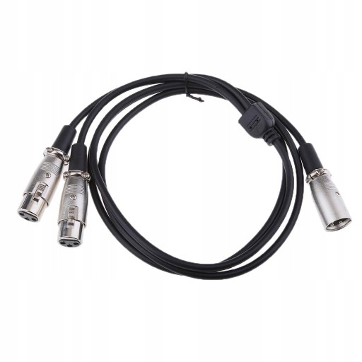 Rozdzielacz audio Adapter 2 X XLR na XLR