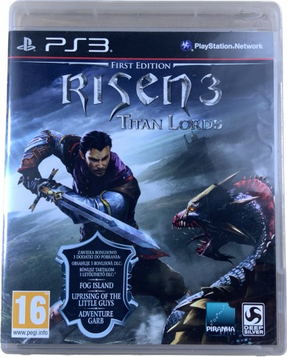 RISEN 3 FIRST EDITION płyta bdb+ komplet Z PL PS3