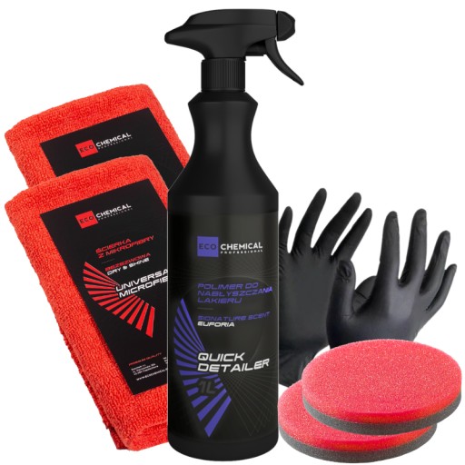 QUICK DETAILER POŁYSK 1l zestaw + gratis