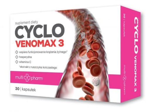 Cyclo VenoMax 3 kapsulek 30