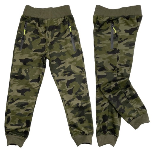 SPODNIE MORO dresowe NORRIS r 16- 164/170 cm KHAKI