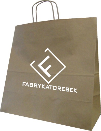 TORBA PAPIEROWA EKO Z NADRUKIEM 40X18X39 500 SZT