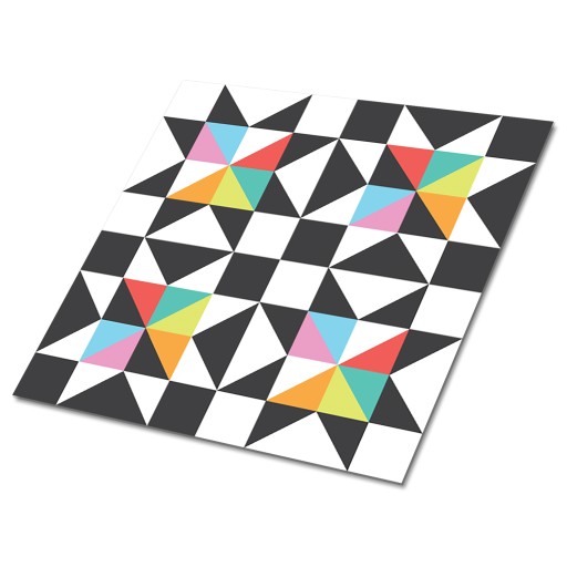 Panel kafelek winylowy 30x30 cm Geometryczny wzór