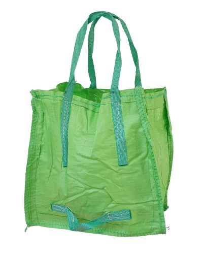 Worek Big Bag torba 50x30x50 poręczny zieleń odpady